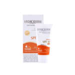هیدرودرم کرم ضدآفتاب SPF 60 فیزیکال رنگی بژ روشن