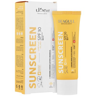 کرم ضد آفتاب SPF30 سی گل مناسب پوست های خشک و معمولی ۴۰ میلی لیتر