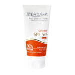 هیدرودرم ضدآفتاب Spf 50 فاقد چربی بژ روشن