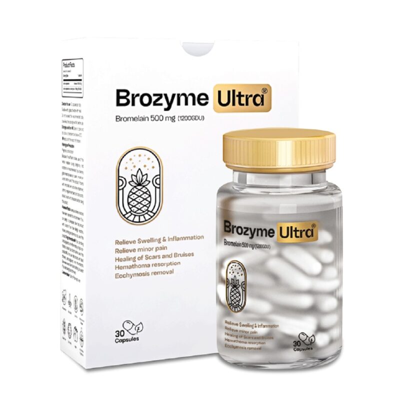 بروزايم اولترا 500 کپسول بروملين - تصویر 1