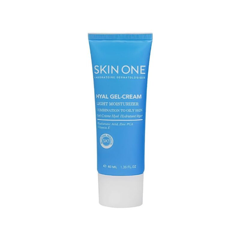 اسکين وان ژل کرم مرطوب کننده هيال پوست چرب و مختلط - تصویر 1