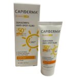 کپيدرما فلوئيد ضد آفتاب spf 50 بی رنگ روشن کننده